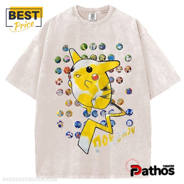 ScreenStars Pikachu Print 90’s Classic T-Shirt