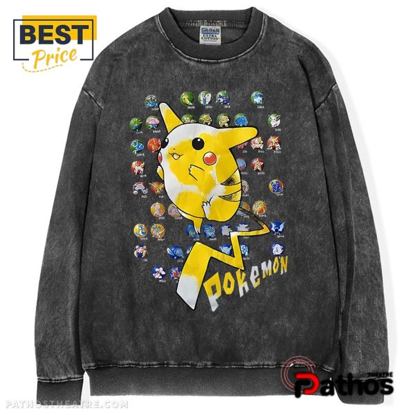 ScreenStars Pikachu Print 90’s Classic T-Shirt