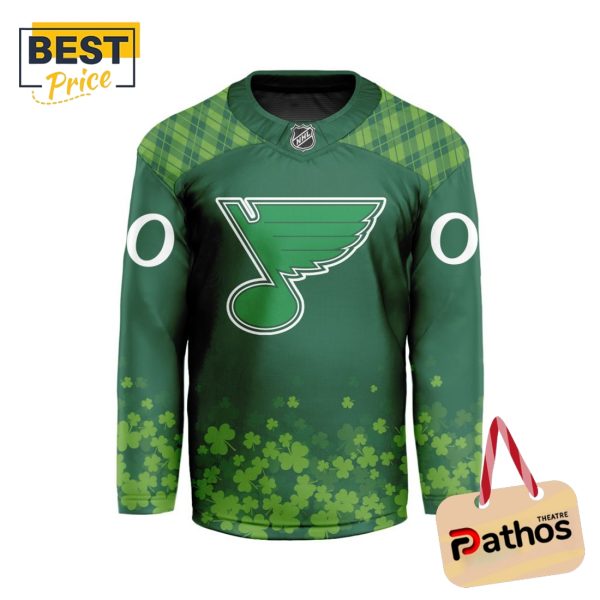 St. Louis Blues Limited Edition St.Patrick’s Day Hockey Jersey