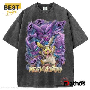 Pokemon Pikachu & Gengar New Anime T-Shirt