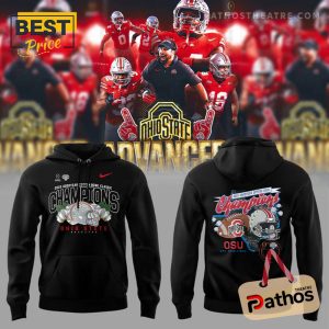 Ohio State Football 2025 Bowl Champions Black Hoodie And Pants