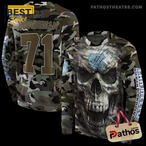 customized north carolina tar heels camo skull hoodie 5 bD6rU