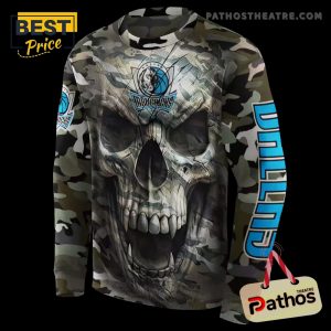 custom dallas mavericks camo skull hoodie 4 9F5OI