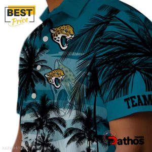 custom jacksonville jaguars sunset scene teal hawaiian shirt 8 YrRbE