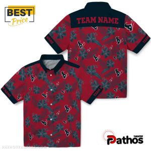 personalized houston texans botanical hawaiian shirt 3 z4PL8