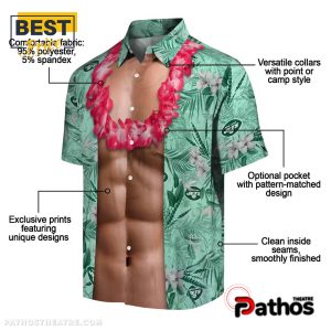 new york jets chest illusion hawaiian shirt 5 bTqPP