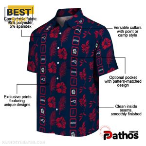 new england patriots framed floral hawaiian shirt 5 m4L9w