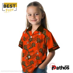 personalized cleveland browns botanical hawaiian shirt 6 LbOGQ