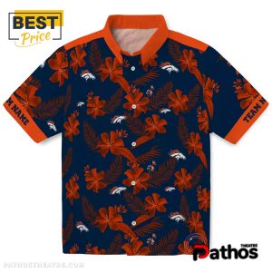 personalized denver broncos botanical hawaiian shirt 1 M58Wu