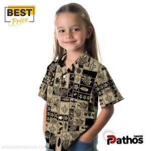 new orleans saints tropical patchwork hawaiian shirt 6 BpJhO