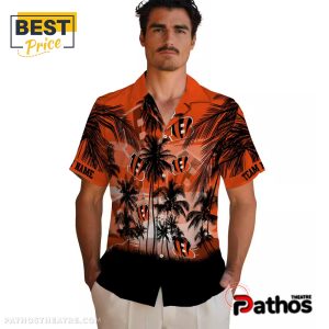 custom cincinnati bengals sunset scene hawaiian shirt 2 YLOon