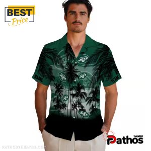 new york jets sunset scene hawaiian shirt 2 TeeQT