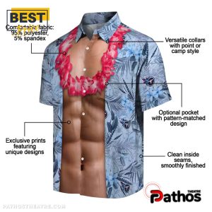 tennessee titans chest illusion hawaiian shirt 5 6e5OO