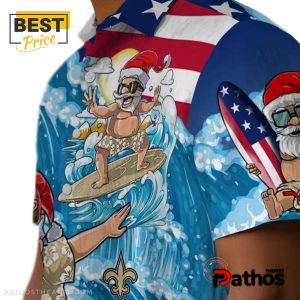 new orleans saints surfing santa hawaiian shirt 8 6uepQ