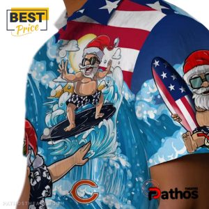 chicago bears surfing santa hawaiian shirt 8 V648c