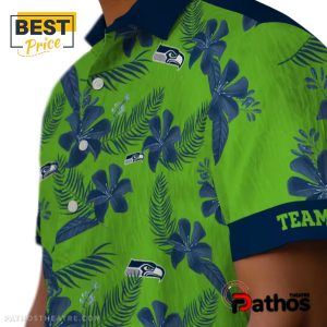 seattle seahawks custom botanical hawaiian shirt 8 EgB1B