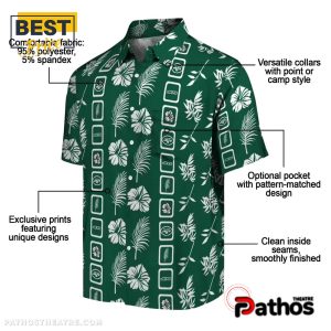 new york jets framed floral hawaiian shirt 5 cMMd3