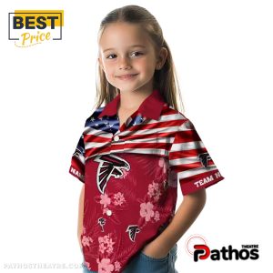 custom atlanta falcons us flag hibiscus hawaiian shirt 6 p26K0