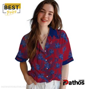 personalized new york giants botanical hawaiian shirt 4 PCOOE