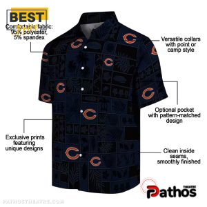 chicago bears tropical patchwork hawaiian shirt 5 C75pc