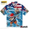 Chicago Bears Surfing Santa Hawaiian Shirt