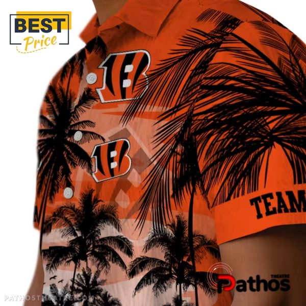 Custom Cincinnati Bengals Sunset Scene Hawaiian Shirt