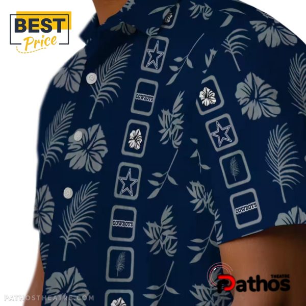 Dallas Cowboys Framed Floral Hawaiian Shirt