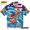 Denver Broncos Surfing Santa Hawaiian Shirt