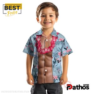 houston texans chest illusion hawaiian shirt 7 k1oZO