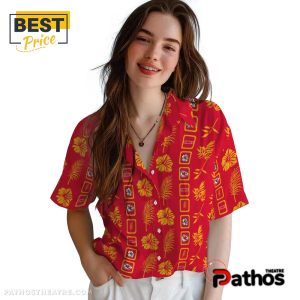 kansas city chiefs framed floral hawaiian shirt 4 MsDRl