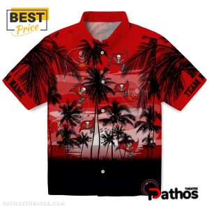 Tampa Bay Buccaneers Sunset Scene Hawaiian Shirt