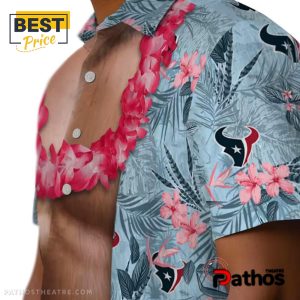 houston texans chest illusion hawaiian shirt 8 gn9sh