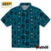 Jacksonville Jaguars Framed Floral Teal Hawaiian Shirt