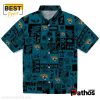 Jacksonville Jaguars Tropical Patchwork Teal Hawaiian Shirt