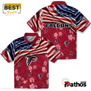 custom atlanta falcons us flag hibiscus hawaiian shirt 3 8In3v
