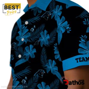 personalized carolina panthers botanical hawaiian shirt 8 RTezj