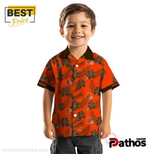 personalized cleveland browns botanical hawaiian shirt 7 TmZWH