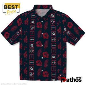 houston texans framed floral hawaiian shirt 1 MzKCn