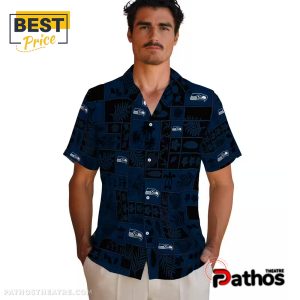 seattle seahawks tropical patchwork hawaiian shirt 2 IvCQd