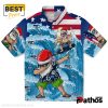 Seattle Seahawks Surfing Santa Hawaiian Shirt
