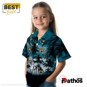 custom jacksonville jaguars sunset scene teal hawaiian shirt 6 b0ljv
