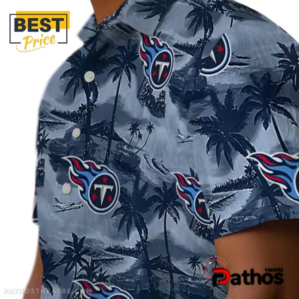 Tennessee Titans Coastal Palms Hawaiian Shirt