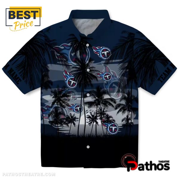 Tennessee Titans Sunset Scene Hawaiian Shirt