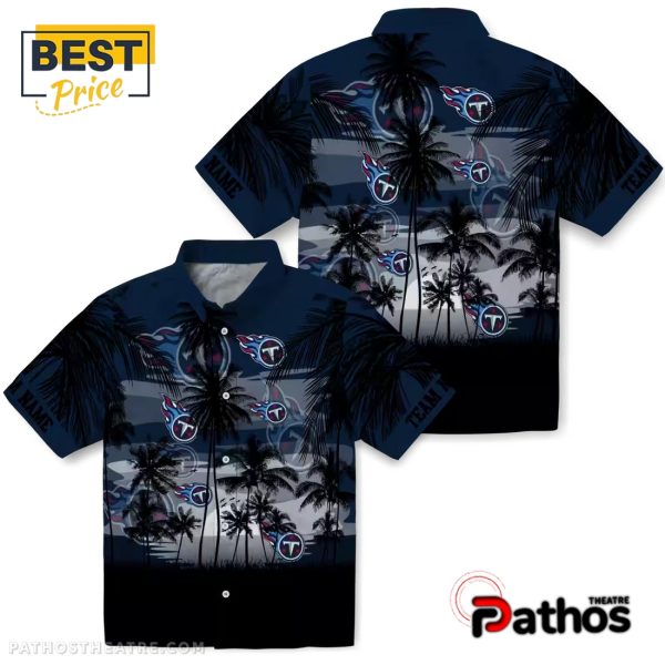 Tennessee Titans Sunset Scene Hawaiian Shirt