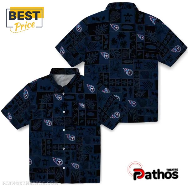Tennessee Titans Tropical Patchwork Hawaiian Shirt