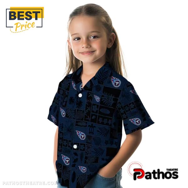Tennessee Titans Tropical Patchwork Hawaiian Shirt
