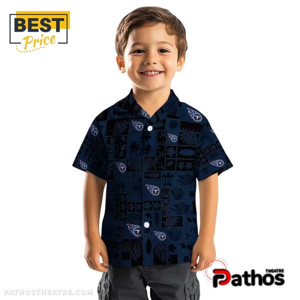 Tennessee Titans Tropical Patchwork Hawaiian Shirt