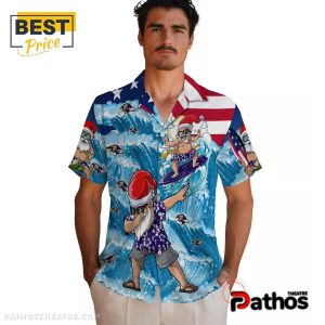 baltimore ravens surfing santa hawaiian shirt 2 HOVCM