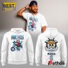 2025 Seattle Mariners One Piece Night White Hoodie