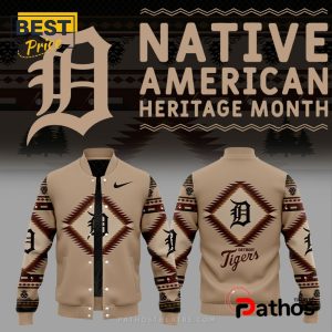 Detroit Tigers MLB Native American Heritage Baseball Jacket